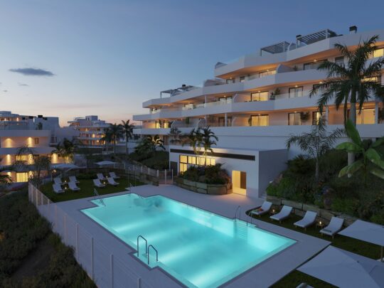 Pool by night