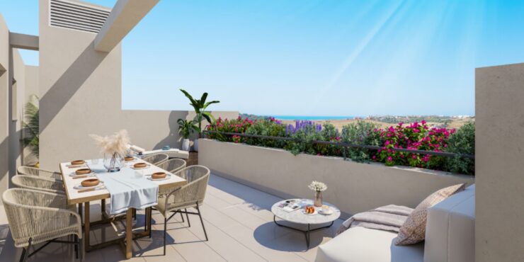 Project of 90 homes with 1, 2, and 3 bedrooms, in Estepona Golf